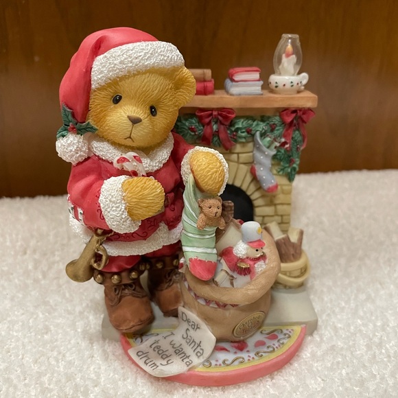 Cherished Teddies Santa Series Sanford Limited Edition - Picture 7 of 16